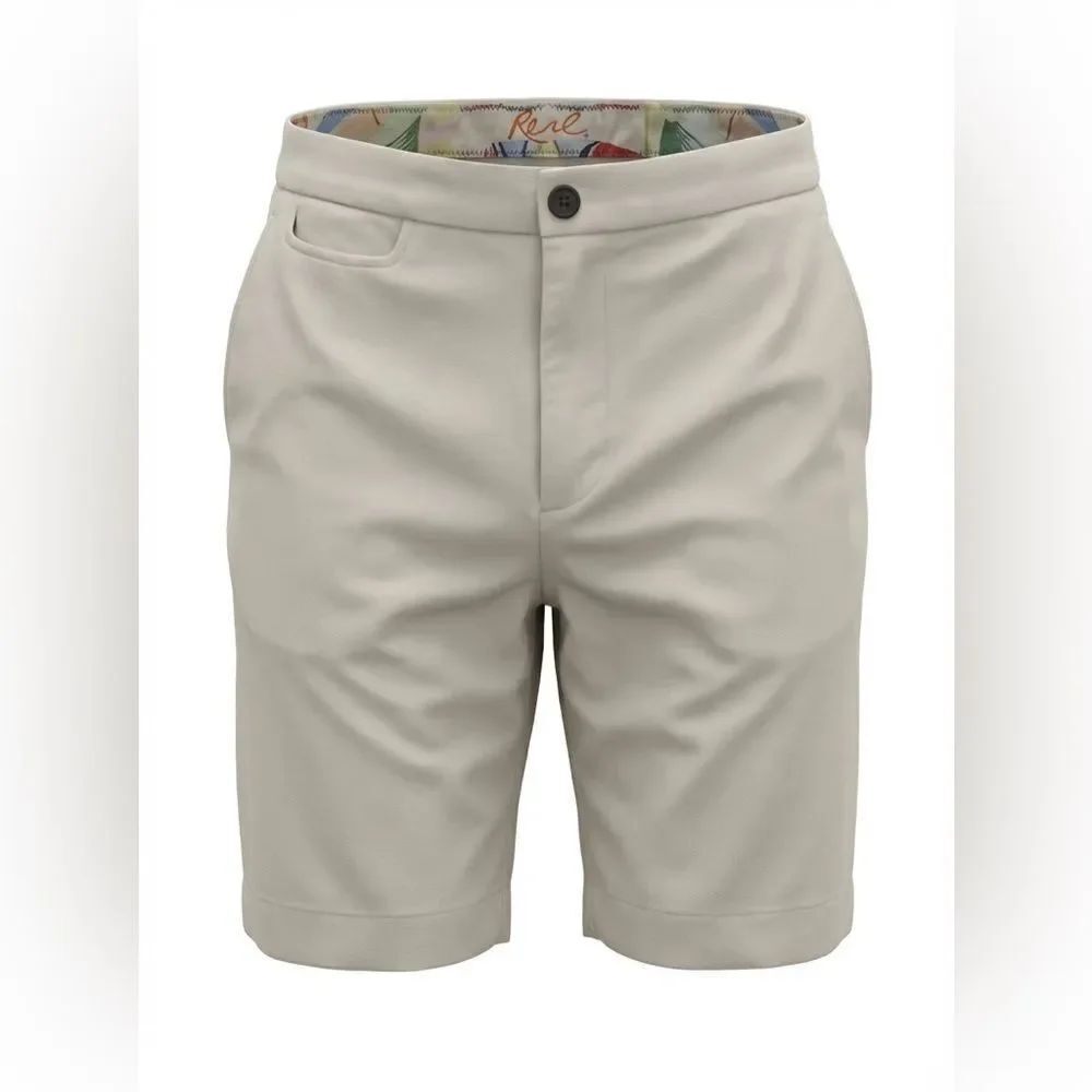 ROBERT GRAHAM MENS SHORTS TAN SIZE 40